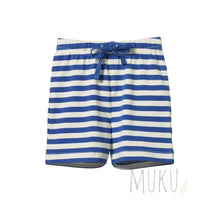 Load image into Gallery viewer, Nature Baby Jimmy Shorts Isle Blue Sea Stripe - Baby & Toddler