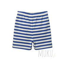 Load image into Gallery viewer, Nature Baby Jimmy Shorts Isle Blue Sea Stripe - Baby & Toddler