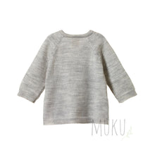 Load image into Gallery viewer, NATURE BABY Merino wool Kimono cardigan - baby apparel