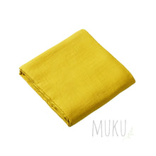 Load image into Gallery viewer, NATURE BABY MUSLIN WRAP - SUNFLOWER CRINKLE - baby apparel