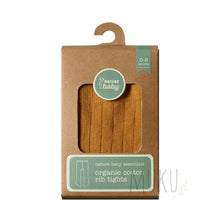 Load image into Gallery viewer, Nature Baby Organic Cotton Rib Tights - baby apparel