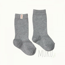 Load image into Gallery viewer, Nature Baby Organic Baby Socks - 0-6 months / Grey Marl - baby apparel
