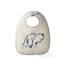 Load image into Gallery viewer, NATURE BABY Reversible Bib - Dog Days / 0-6 months - baby apparel