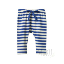 Load image into Gallery viewer, Nature Baby Sunday Pants Isle Blue Sea Stripe - Baby & Toddler