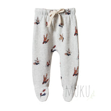 Load image into Gallery viewer, NATURE BABY Sweatshirt footed rompers - baby apparel