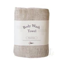 Load image into Gallery viewer, NAWRAP Body Wash Towel - linen - physical
