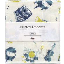 Load image into Gallery viewer, NAWRAP DISH CLOTH PRINTED(ANIMAL OTHERS) - O-33 MUSIC - JAPAN PRODUCTS
