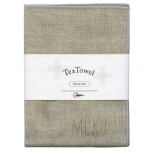 Load image into Gallery viewer, NAWRAP NATURAL TEATOWEL - LINEN - JAPAN PRODUCTS