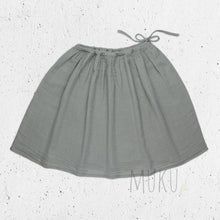 Load image into Gallery viewer, NUMERO74 AVA MIDI SKIRT - SIZE1(S-M) / SILVER GREY - LADIES APPAREL