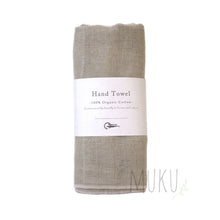 Load image into Gallery viewer, ORGANIC COTTON HAND TOWEL - GREEN - JAPAN PRODUCTS