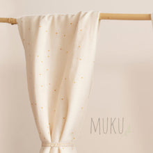 Load image into Gallery viewer, Organic Cotton Muslin Wrap Honey Dots (Square) - baby apparel