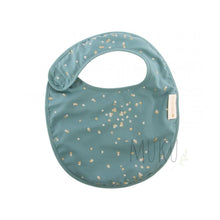 Load image into Gallery viewer, Nobodinoz CANDY BIB - GOLD CONFETTI MAGIC GREEN - baby apparel