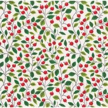 Load image into Gallery viewer, Paper Napkin Lunch Size 3ply 20 packs (Plants Others) - Berries &amp; Leaves White - Home &amp; Garden
