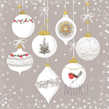 Load image into Gallery viewer, Paper Napkin Lunch Size 3ply 20 packs (Plants Others) - Ornaments and Snow - Home &amp; Garden
