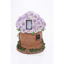 Load image into Gallery viewer, Purple flower Solar House - Decor