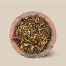 Load image into Gallery viewer, The Tea Collective- Loose Tea Leaves In A Glass Jar - Skin Elixir- Green Blend - Kitchen