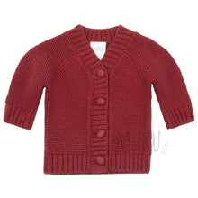 Load image into Gallery viewer, Toshi Andy Cardigan - Rosewood / 000 (0-3m) baby apparel