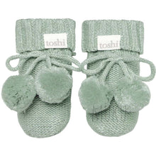Load image into Gallery viewer, Toshi Baby Booties - Jade / 000 (0-3m) baby apparel