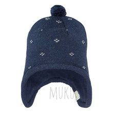 Load image into Gallery viewer, TOSHI Organic Earmuff Jasper - MIDNIGHT / XS (0-8 months) baby apparel