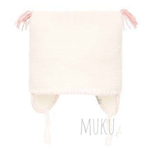 Load image into Gallery viewer, TOSHI Organic Earmuff Tree Bear Oatmeal - baby apparel