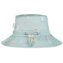 Load image into Gallery viewer, TOSHI Sun Hat Joyride Robots - baby apparel