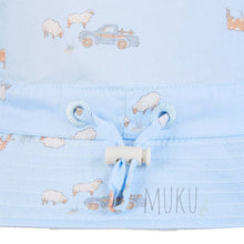 Load image into Gallery viewer, TOSHI Sun Hat Joyride Sheep Station - baby apparel
