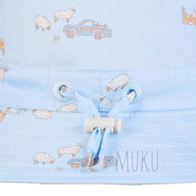 Load image into Gallery viewer, TOSHI Sun Hat Joyride Sheep Station - baby apparel