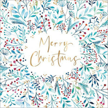 Load image into Gallery viewer, Christmas Card 10 pack (Charity Card) Decorative Floral