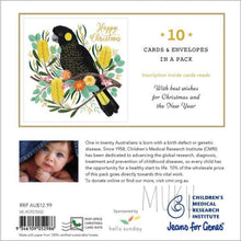 Load image into Gallery viewer, Christmas Card Wallet-CMRI-Cockatoo