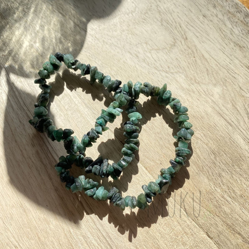 Crystal Bracelet - Emerald - physical
