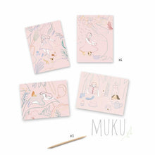 Load image into Gallery viewer, Djeco The Picnic Scratch Cards - Toys & Games