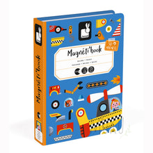 Load image into Gallery viewer, JANOD MAGNETIC PUZZLE BOOK RACERS - physical