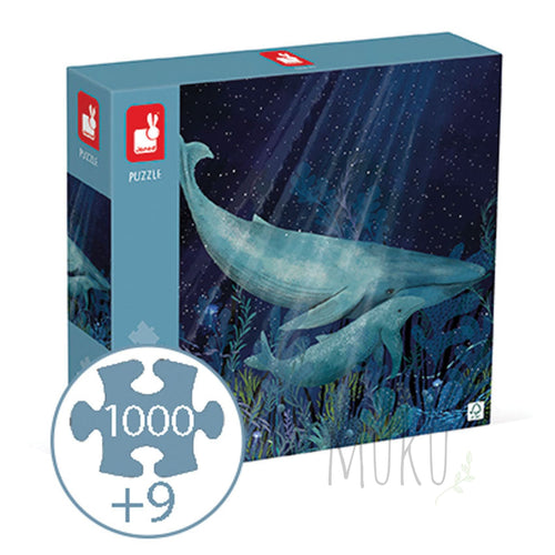 JANOD - WHALES IN THE DEEP PUZZLE - Toys & Games