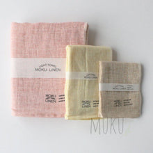 Load image into Gallery viewer, KONTEX MOKU LINEN CLOTH - RED / S 33 X 40CM - JAPAN PRODUCTS
