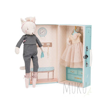 Load image into Gallery viewer, Moulin Roty Ecole de Danse Celestine’s Wardrobe - soft toy