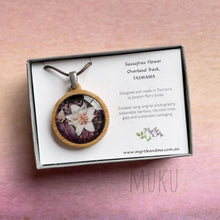 Load image into Gallery viewer, SASSAFRAS FLOWER PENDANT - LADIES APPAREL