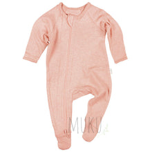Load image into Gallery viewer, Toshi Organic Cotton Long Sleeve Onesie - Blossom pink / 000 - Baby & Toddler