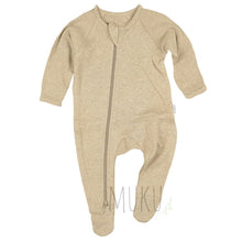 Load image into Gallery viewer, Toshi Organic Cotton Long Sleeve Onesie - Camel / 000 - Baby &amp; Toddler
