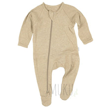 Load image into Gallery viewer, Toshi Organic Cotton Long Sleeve Onesie - Camel / 000 - Baby & Toddler