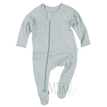 Load image into Gallery viewer, Toshi Organic Cotton Long Sleeve Onesie - Ice dusty blue / 000 - Baby &amp; Toddler
