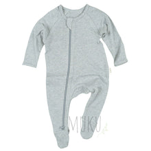 Load image into Gallery viewer, Toshi Organic Cotton Long Sleeve Onesie - Ice dusty blue / 000 - Baby & Toddler