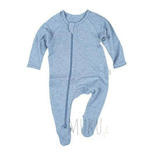 Load image into Gallery viewer, Toshi Organic Cotton Long Sleeve Onesie - Tide blue / 000 - Baby &amp; Toddler
