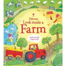 Load image into Gallery viewer, USBORNE LOOK INSIDE FLAP BOOK - FARM
