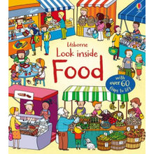 Load image into Gallery viewer, USBORNE LOOK INSIDE FLAP BOOK - FOOD
