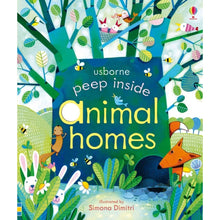Load image into Gallery viewer, USBORNE PEEP INSIDE - ANIMAL HOMES