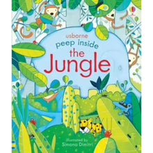 Load image into Gallery viewer, USBORNE PEEP INSIDE - JUNGLE