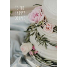 Load image into Gallery viewer, WEDDING CARD - TO THE HAPPY COUPLE - CARD
