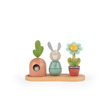 Load image into Gallery viewer, Moulin Roty Trois Petits Lapins stack-up activity toy
