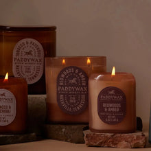 Load image into Gallery viewer, PADDYWAX Vista Candle Redwoods + Amber 12 oz
