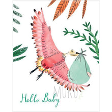 Load image into Gallery viewer, BABY CARD - HELLO BABY STOKE - CARD
